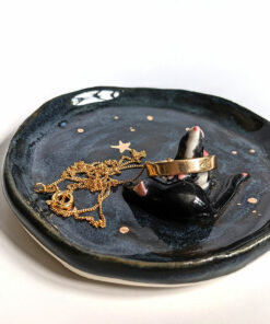 2 rat custom jewelry dish