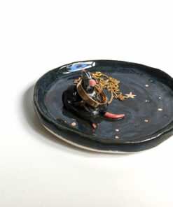 2 rat custom jewelry dish
