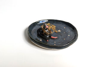 2 rat custom jewelry dish