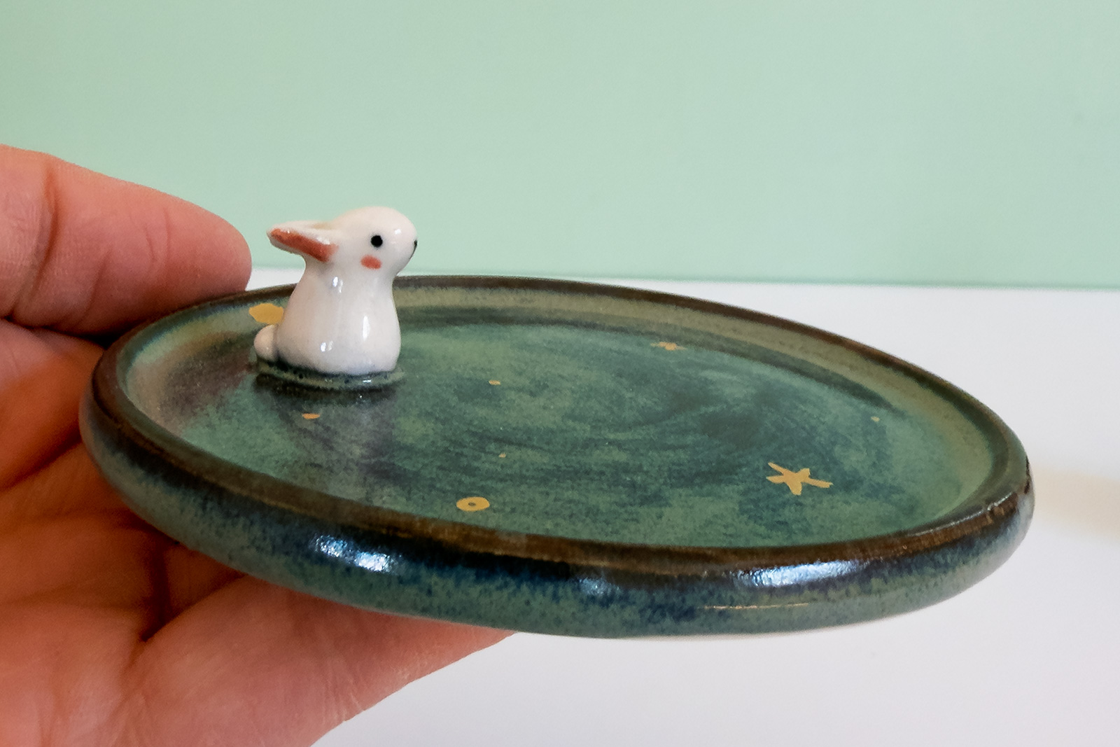 Coupelle à Bijoux : Lapin