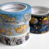 cute animal gold foil washi tape