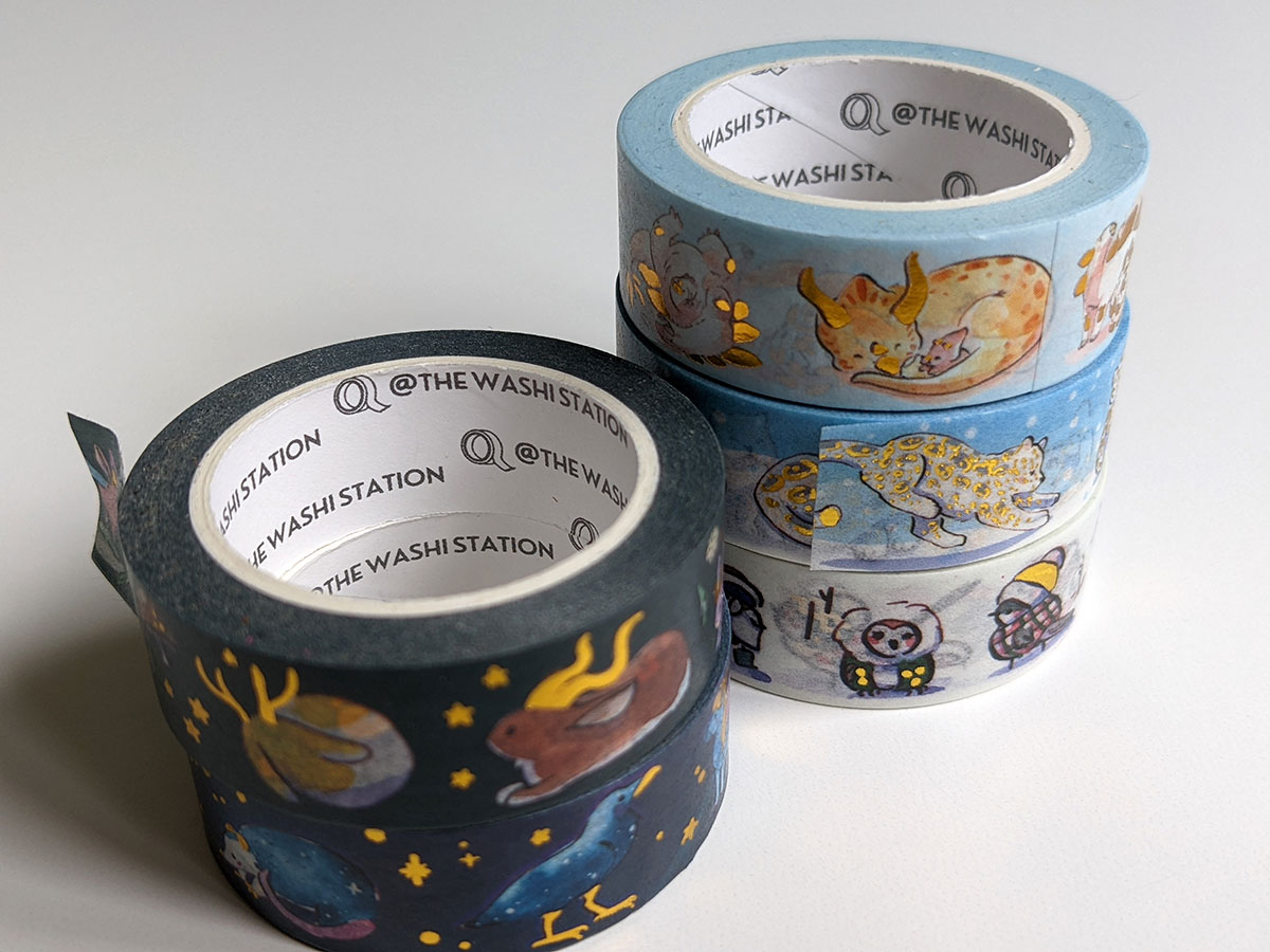 Gold Foil Washi Tape - Kness