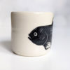 coelacanth cup porcelain