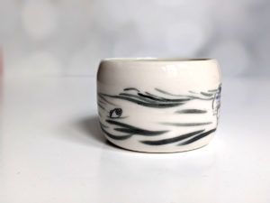 porcelain jellyfish tumbler