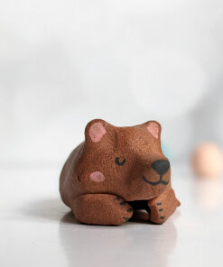 ceramic bear figurine miniature