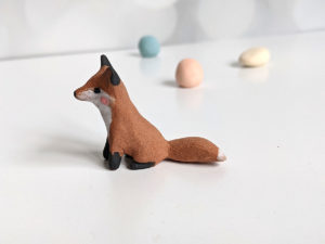 fox kit figurine