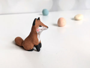 fox kit figurine