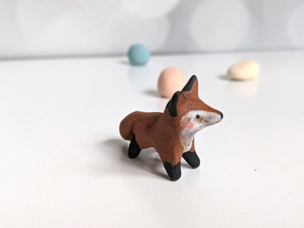 fox kit figurine