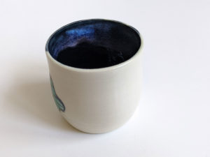 handmade coelacanth cup kness
