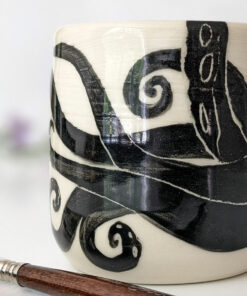 porcelain cup octopus