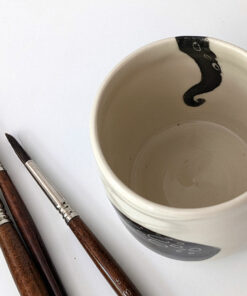 porcelain cup octopus