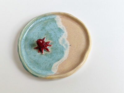 octopus beach jewelry tray