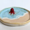 octopus beach jewelry tray