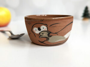 red clay otter cup