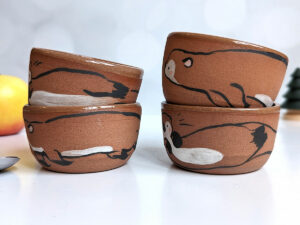red clay otter cup