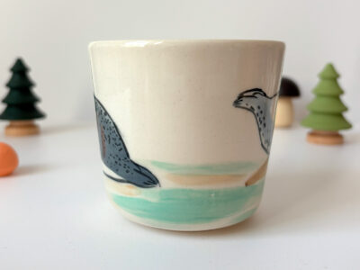 Porcelain Cup - Seals - Image 3