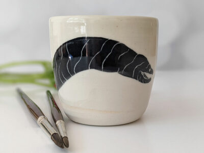 Porcelain Cup : Moray Eels - Image 11