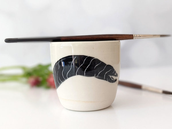 porcelain cup morray eels