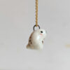 handmade porcelain pendant lop bunny