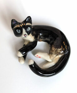 Figurine porcelaine Chat