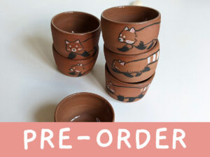 Pre order red panda tumbler