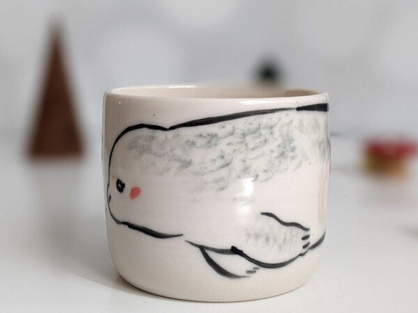 seal porcelain cup