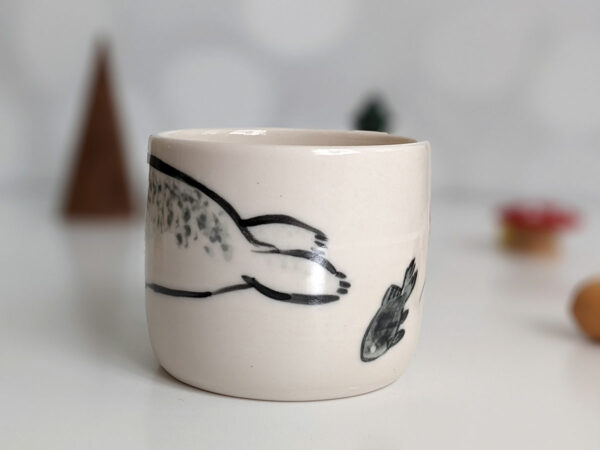 seal porcelain cup