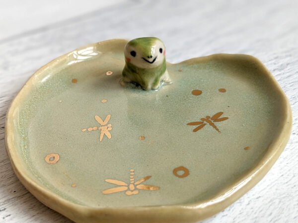 frog ring dish