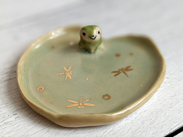 frog ring dish