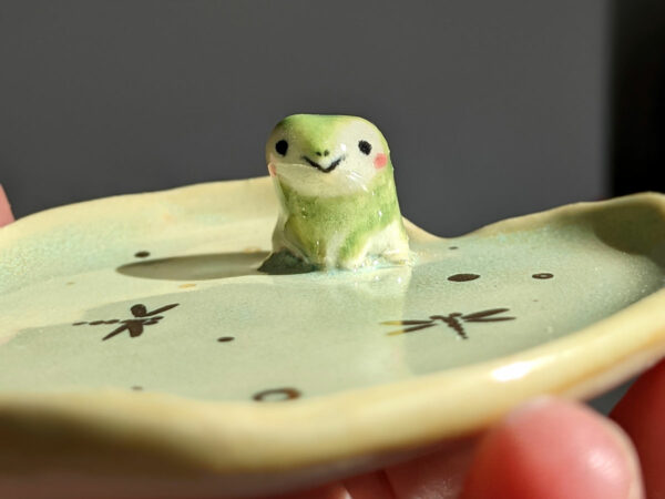 frog ring dish