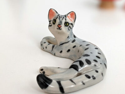 Egyptian Mau Figurine