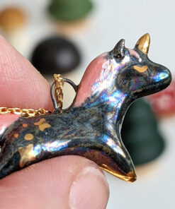 unicorn pendant commission