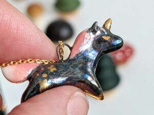 unicorn pendant commission