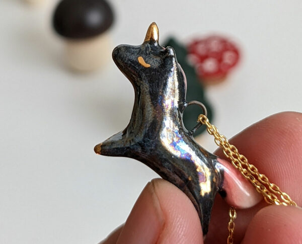 unicorn pendant commission