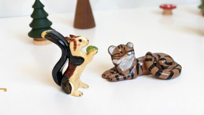 Tiger and Giant Squirrel
