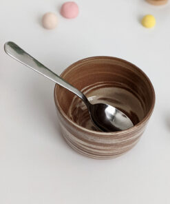 marble stoneware cup