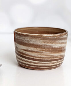 marble stoneware cup