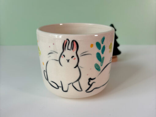 Cup : Bunnies - Image 2