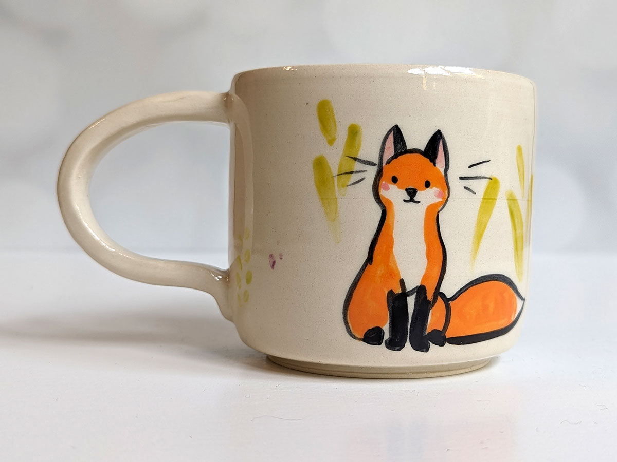 Mug : Fox and Hare - Kness