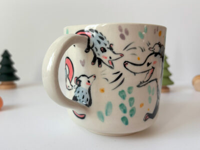 Mug : Opossum Family - Image 5