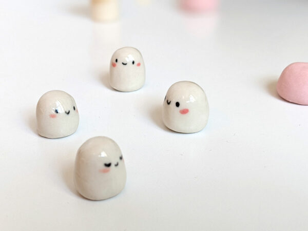 ghost mini figurine