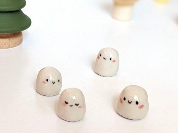 ghost mini figurine