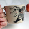 opossum mom mug