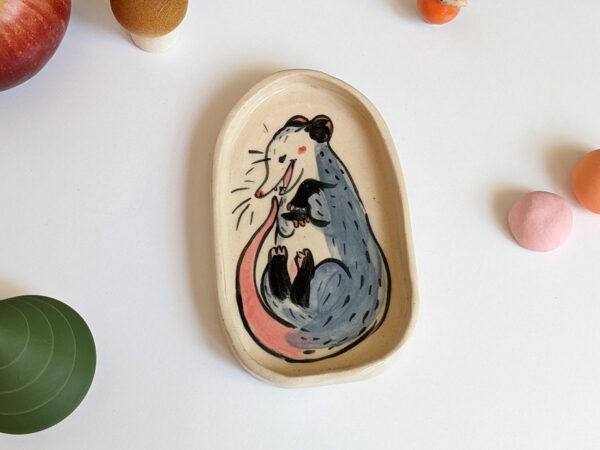 opossum porcelain catch all