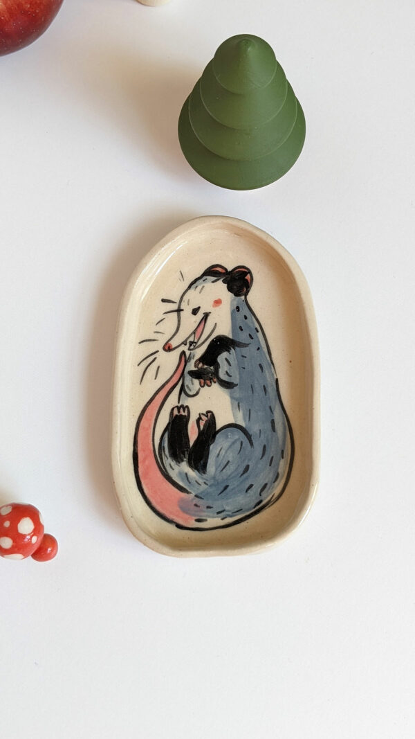 opossum porcelain catch all