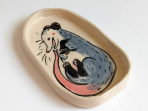 opossum porcelain catch all