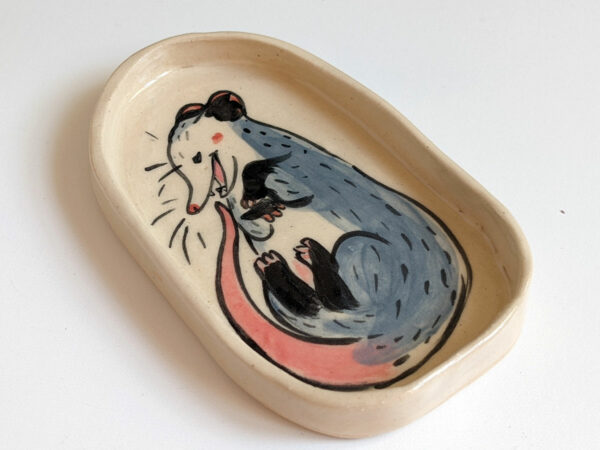 opossum porcelain catch all