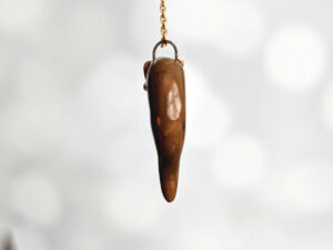 porcelain otter pendant