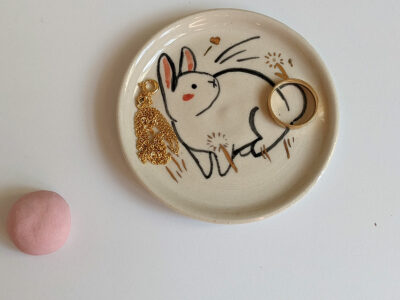 bunny handmade catch all