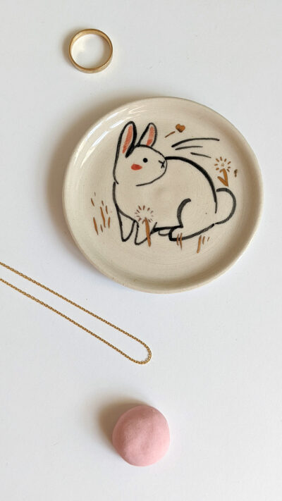 Catch All - Bunny with Gold - Image 4